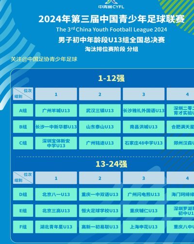 中青赛U13这就是到了大区赛阶段也是七八个球的差距啊